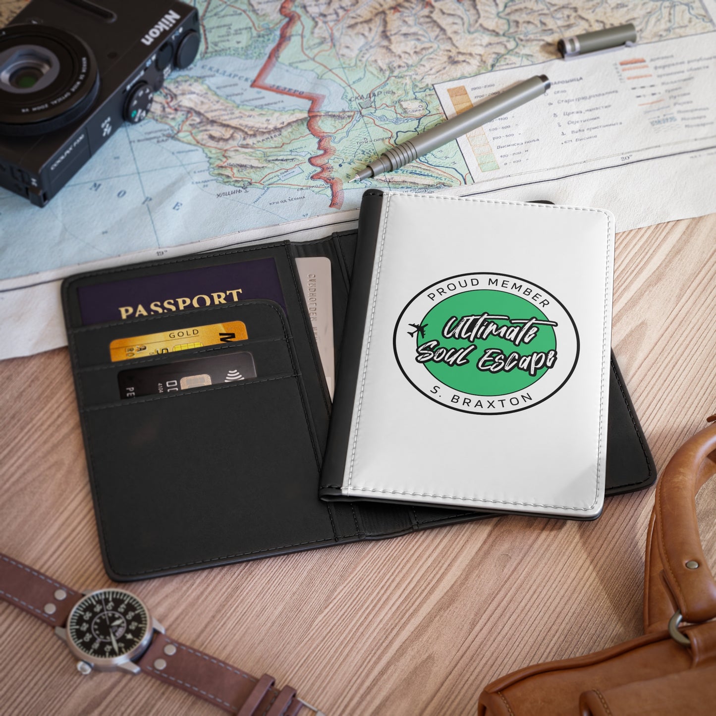 Proud Member Passport Cover - S. Braxton