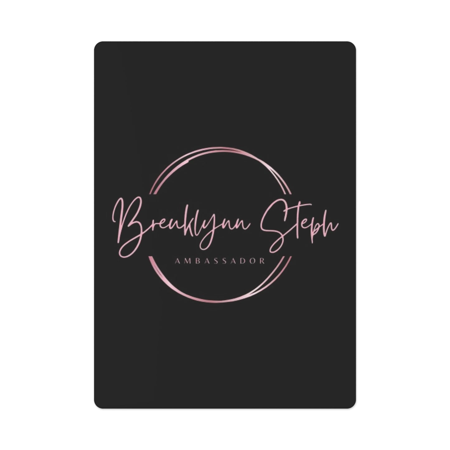 Breuklynn Steph Poker Cards