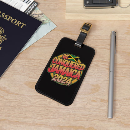 We Conquered Jamaica V2 Luggage Tag