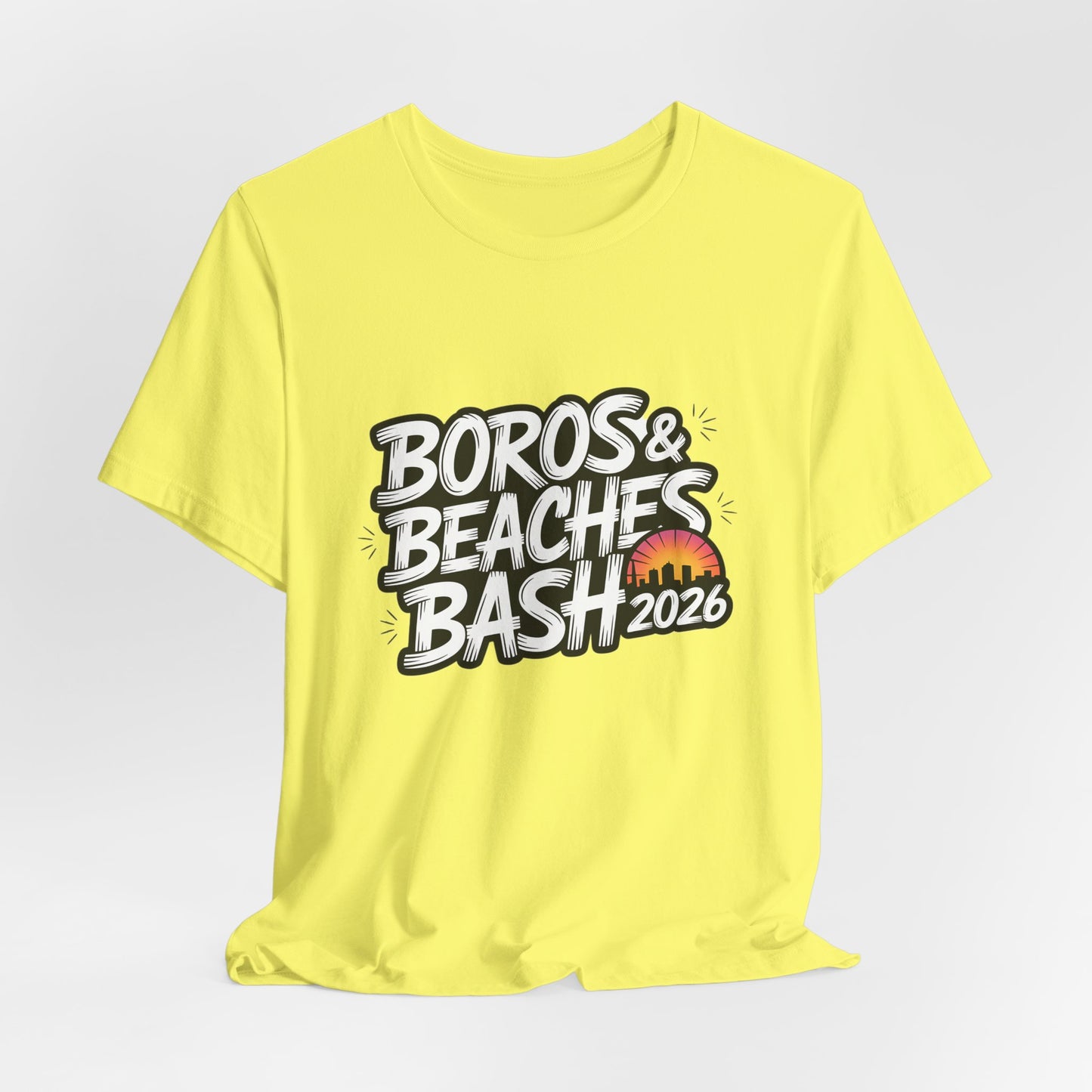 Boros & Beaches Bash 2026 Unisex T-Shirt
