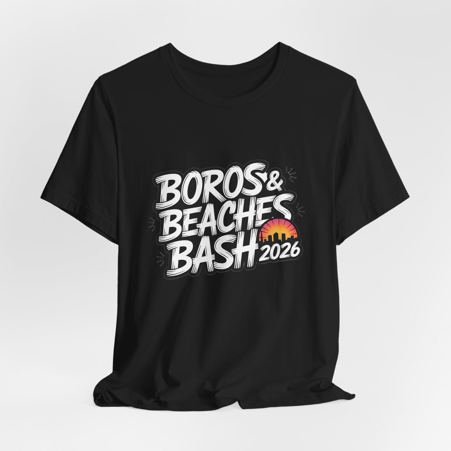 Boros & Beaches Bash 2026 Unisex T-Shirt