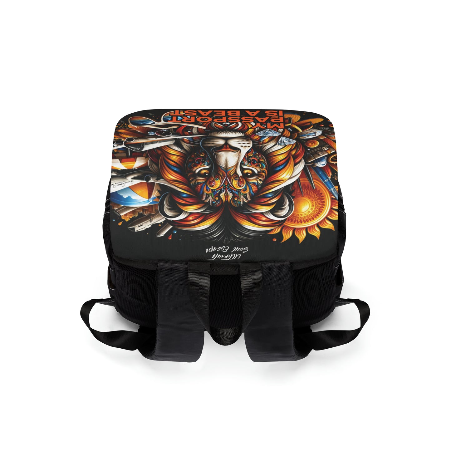 Tattoo Casual Shoulder Backpack