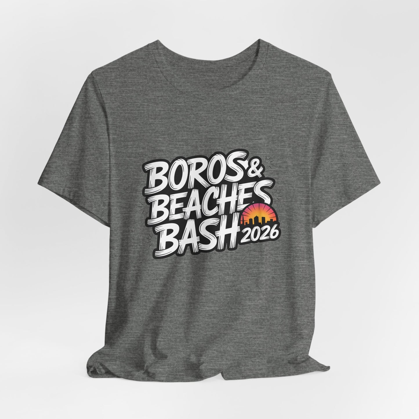 Boros & Beaches Bash 2026 Unisex T-Shirt