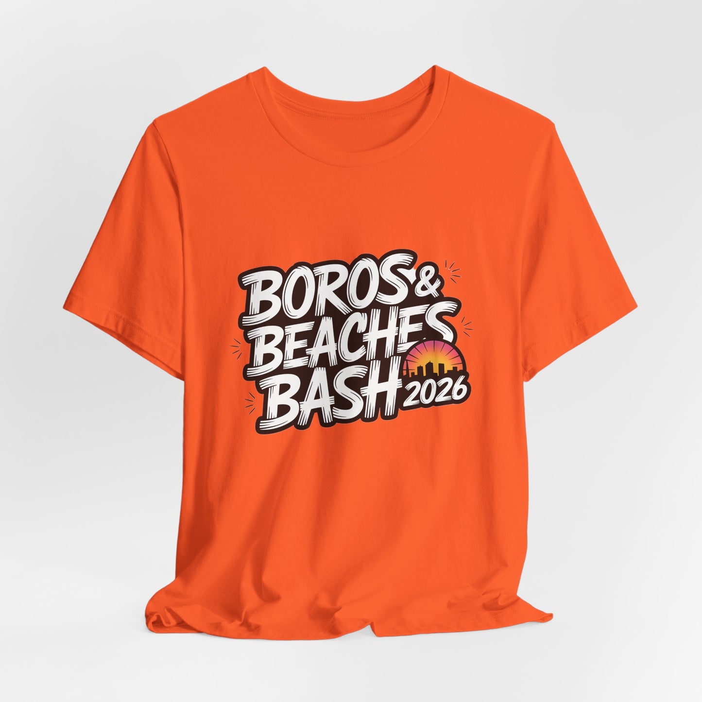 Boros & Beaches Bash 2026 Unisex T-Shirt