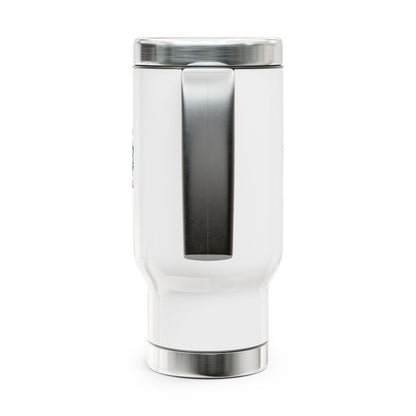 It Aint Coffee Stainless Steel Travel Mug with Handle, 14oz