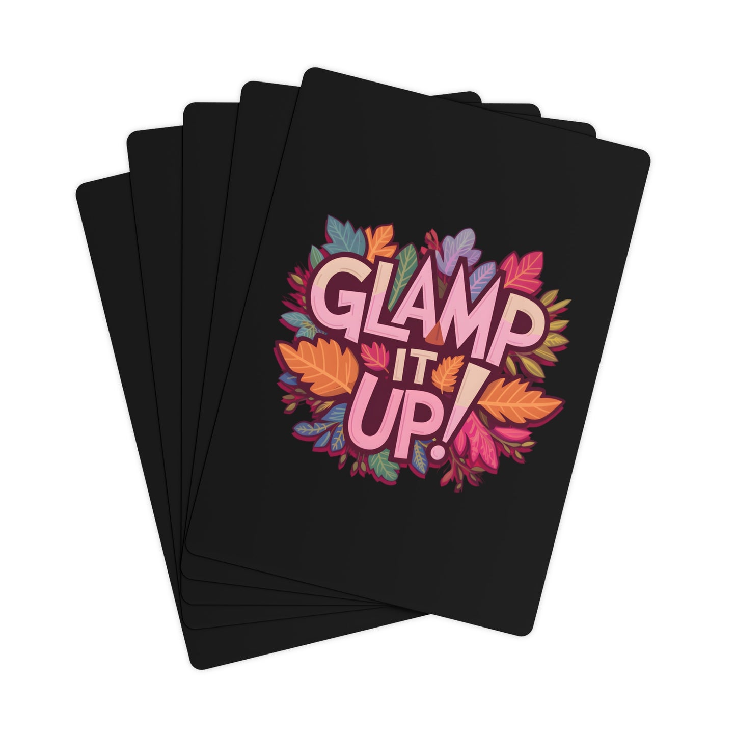 Glamp It Up Poker Cards