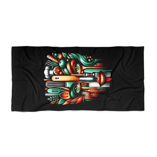 Green Eyez Beach Towel