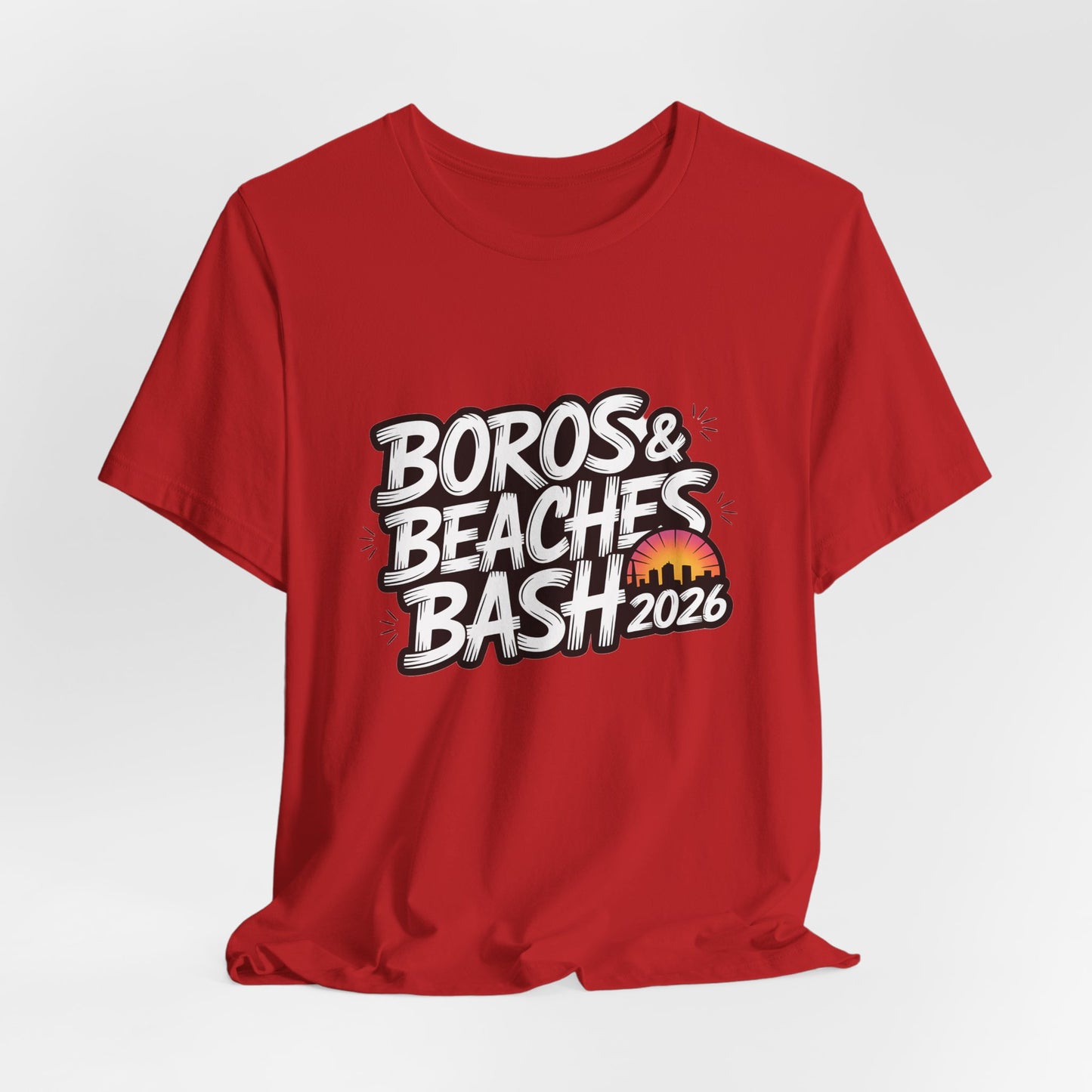 Boros & Beaches Bash 2026 Unisex T-Shirt
