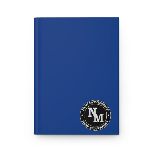 New Movement Hardcover Journal Matte - Blue