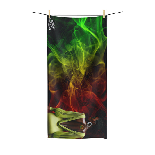 Smokey Polycotton Beach Towel