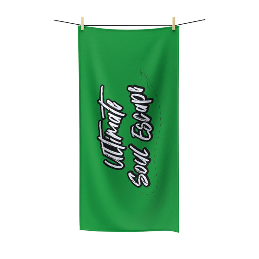 Polycotton Towel - Jamaica Green