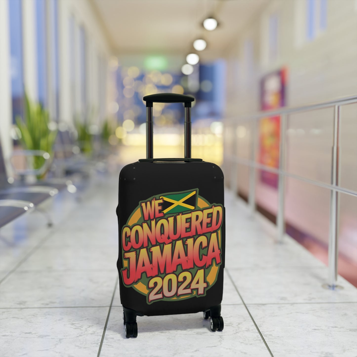 We Conquered Jamaica V2 Luggage Cover